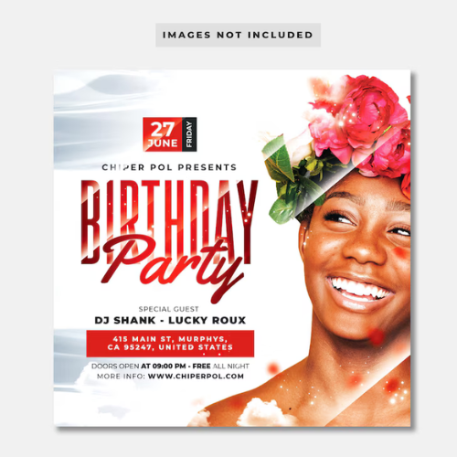 Birthday Invitation Card