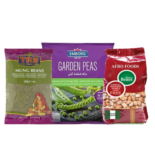 Beans,Peas and lentils