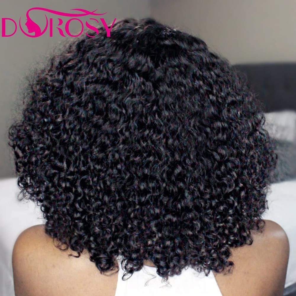 Wet Curly Wigs,Lace Front Wigs Human Hair Wigs, Glueless Pre Plucked with Baby Hair.
