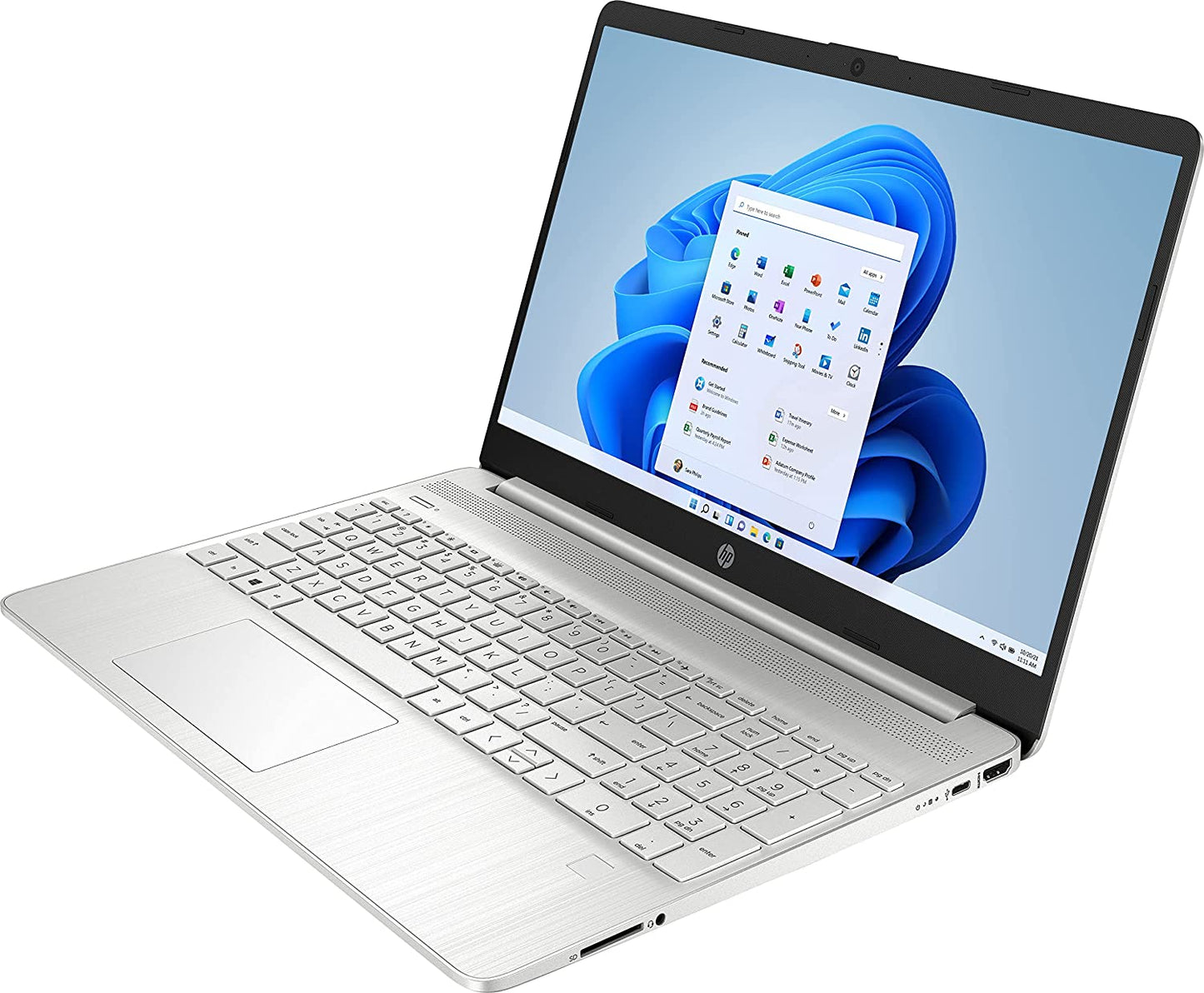 HP Pavilion 15 Laptop, 15.6" FHD IPS Anti-Glare Display, Intel Core i5-1135G7, Intel Iris Xe Graphics, 16 GB RAM, 1 TB PCIe SSD, Long Battery Life, Silver, Windows 11