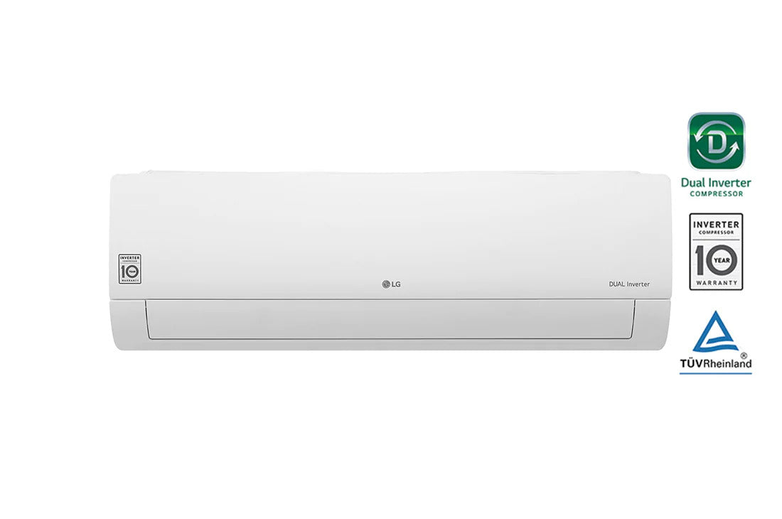 L.G 1.5HP Dual Split Inverter Air conditioner, Copper Condenser, Super Cooling and Energy Saving.