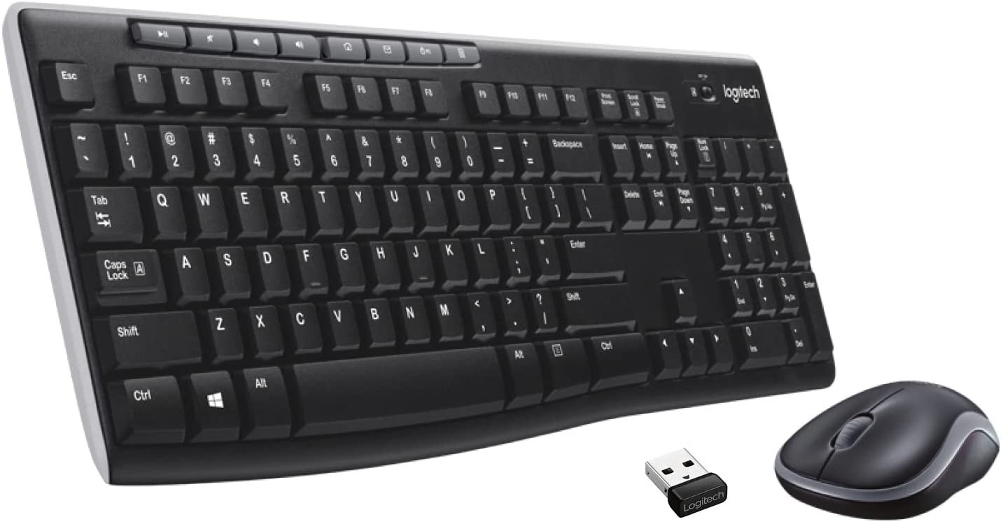 Logitech M185 Wireless Computer Mouse with USB Receiver