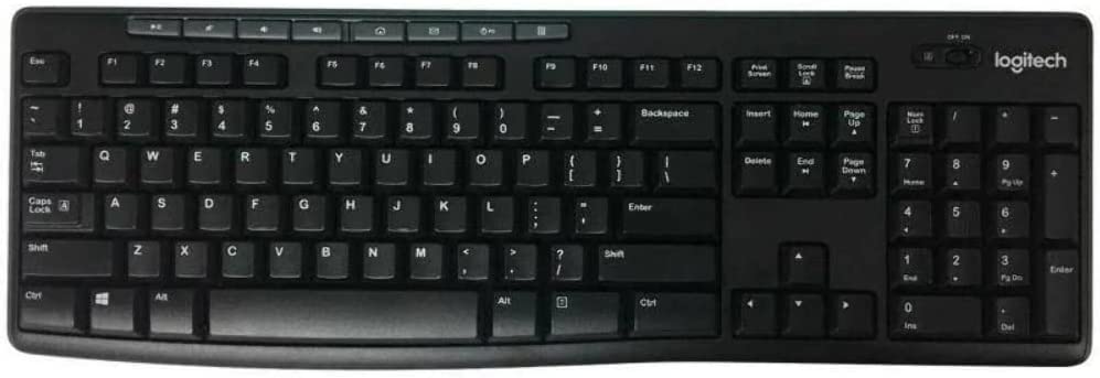 Logitech M185 Wireless Computer Mouse with USB Receiver