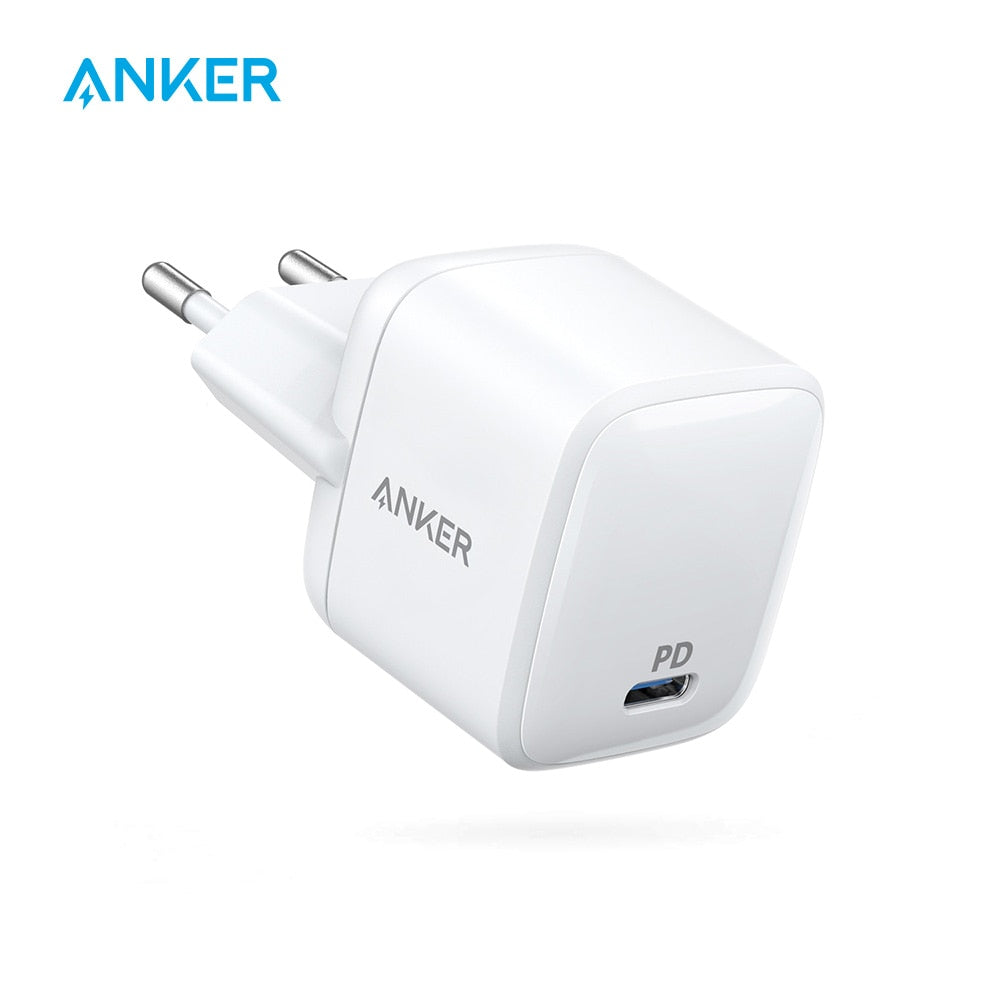 Anker 30W Ultra Compact Type-C Wall Charger.Atom PD 1 for iPhone 11/11Pro,iPad, MacBook,Galaxy etc