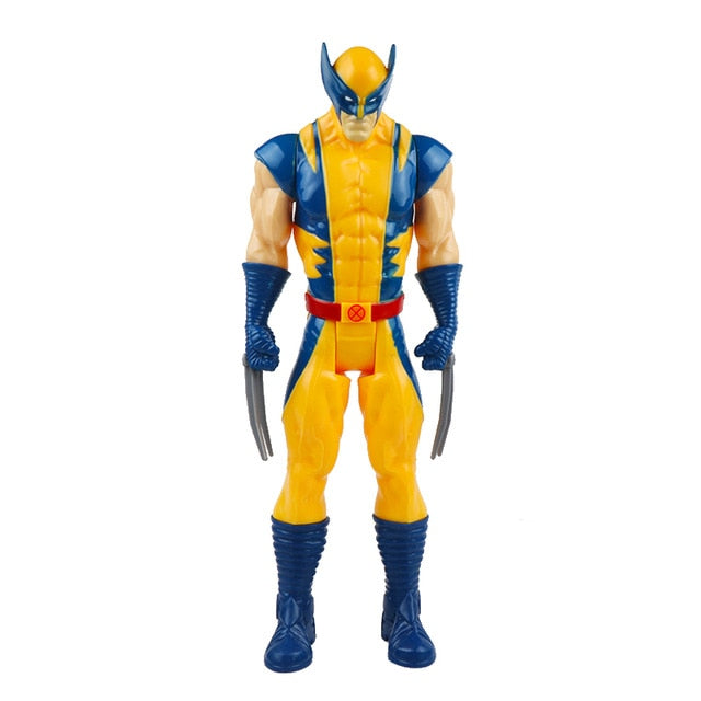 30cm Marvel Avengers Black Panther,Captain America, Thor, Wolverine,Venom,Hulk ,Ant Man,Thanos Action Figure Toys For Children.
