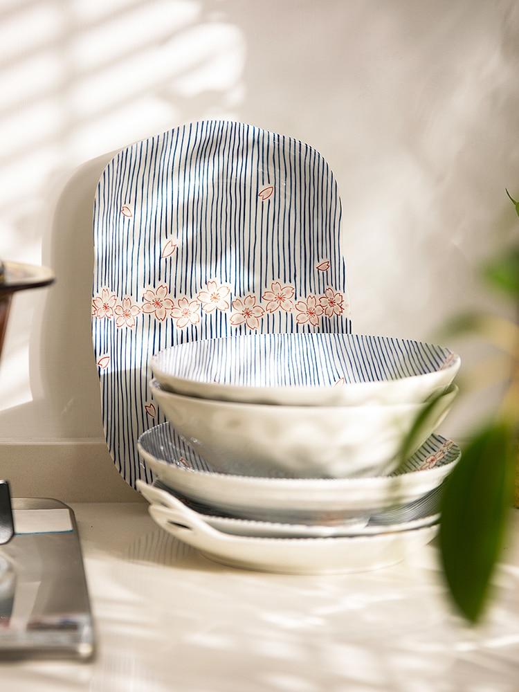 Pottery Porcelain Three-Dimensional Tableware Set