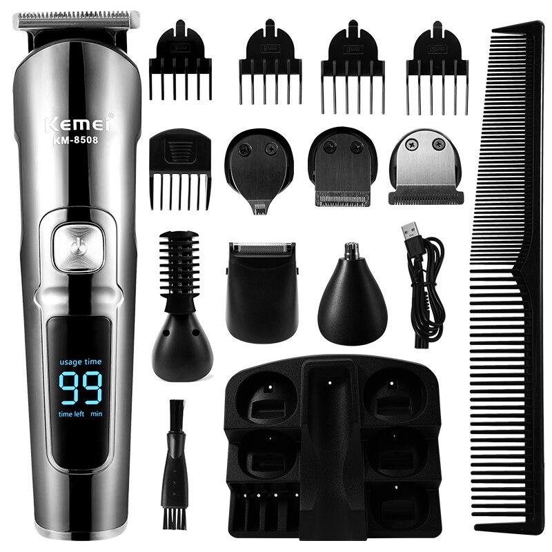 Premium Hair Clipper Rechargeable Cord/Cordless. Home Haircut & Grooming Kit for Men, Women and Children – Electric Hair Clipper