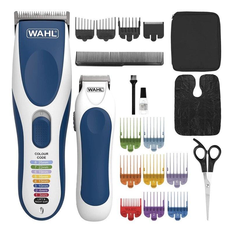 Premium Hair Clipper Rechargeable Cord/Cordless. Home Haircut & Grooming Kit for Men, Women and Children – Electric Hair Clipper