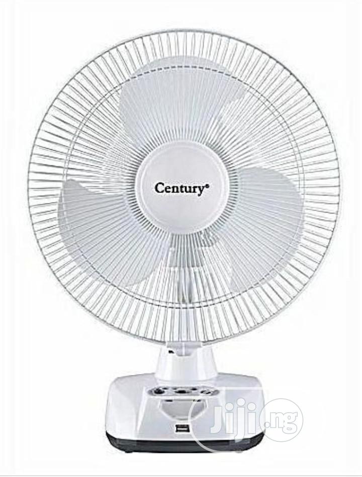 Century 12 inches Rechargeable Table Fan .