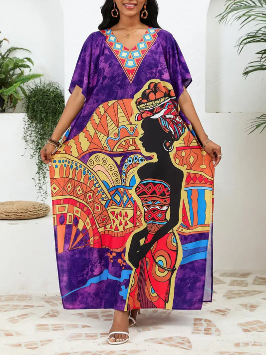 African Print Dress