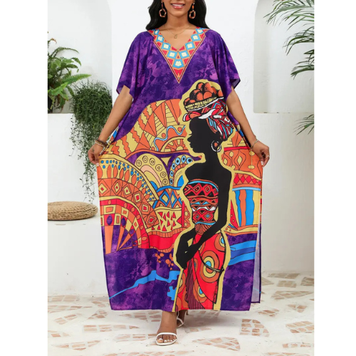 African Print Dress