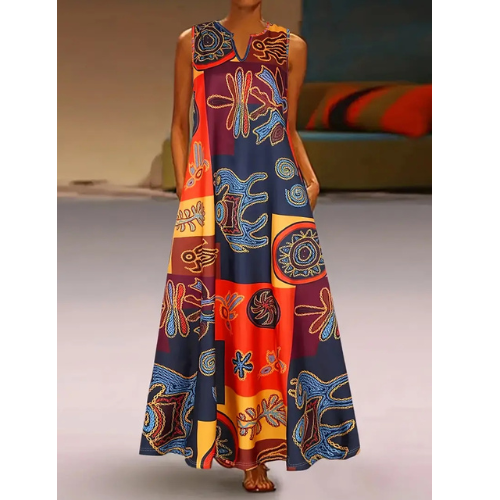 African Print Dress