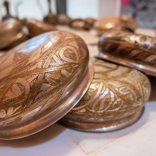 Vintage  metal Pots and pans