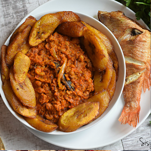 Beans and Plantain