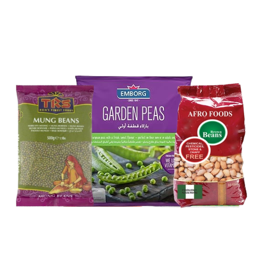 Beans,Peas and lentils