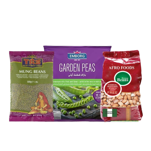 Beans,Peas and lentils