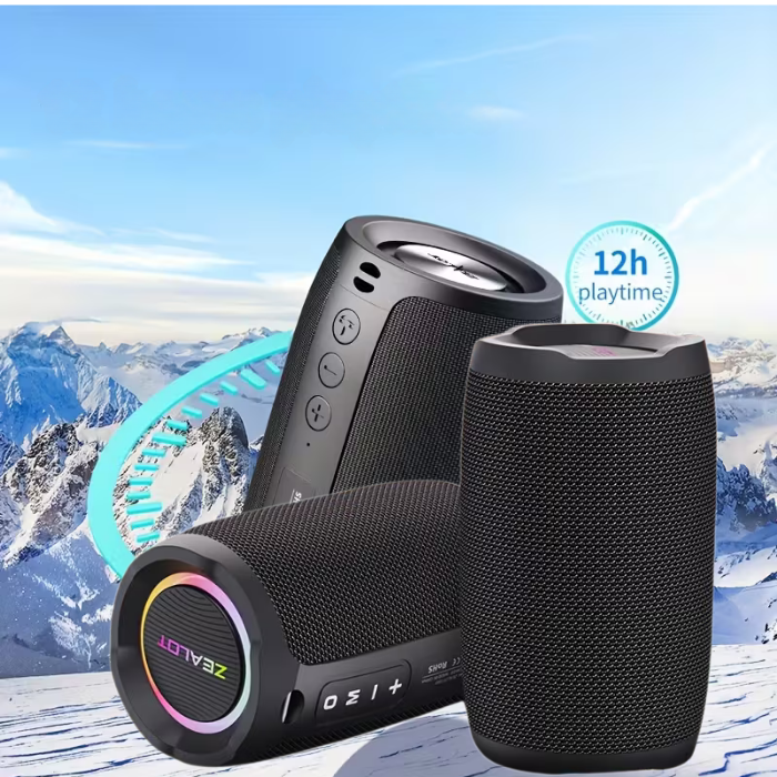 Portable Bluetooth Speaker. Wireless Bass Outdoor USB Speakers. Support AUX TF Subwoofer Loudspeaker