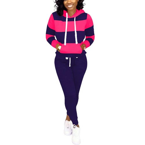 Women Sweatpants. Oversized Joggers and Casual Sweatsuits Pants Set.