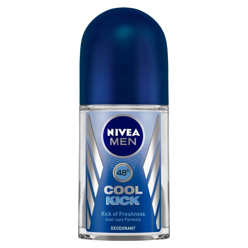 NIVEA Cool Kick Anti-Perspirant Roll-on For Men, 48hrs - 50ml