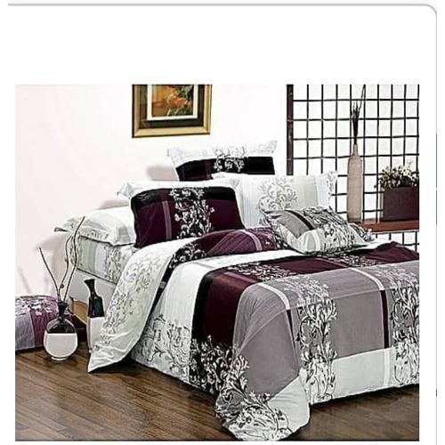 Multicolor Bedsheet, with Pillowcase 4pcs.Mattress Covers for King Queen and Full Size Bedding.