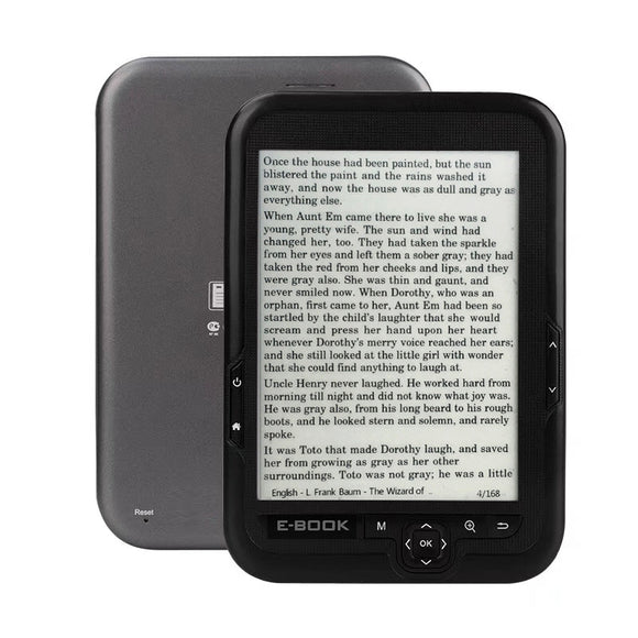 16GB 6 inch e-book reader 1024x758 High resolution display Support card Expansion Eye protection ebook reader