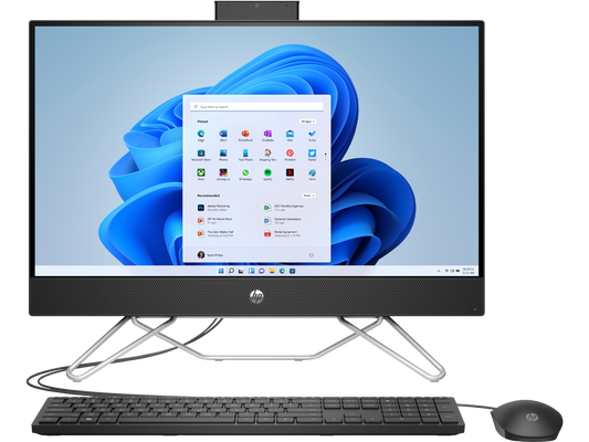 HP All-in-One 24-cb1046st All-in-One PC, 23.8", Windows 11 Home, Intel® Core™ i5, 8GB RAM, 1TB SSD, FHD