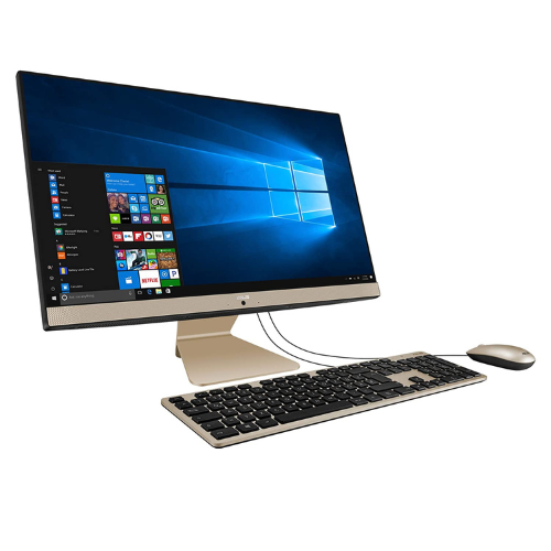 ASUS AiO All-in-One Desktop PC, 23.8” FHD Anti-glare Display, Intel Pentium Gold 7505 Processor, 8GB DDR4 RAM, 256GB PCIe SSD, Windows 10 Home.