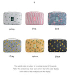 Travel Waterproof Portable Women Cosmetic Organizer Pouch Hanging Wash Bag.Cute Toiletry Makeup Bag.