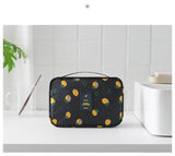 Travel Waterproof Portable Women Cosmetic Organizer Pouch Hanging Wash Bag.Cute Toiletry Makeup Bag.