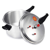 Kitchen Pressure Cooker. Cookware Soup, and Meats pot for Gas, Stove/Open Fire  Outdoor Camping. Cook Tool Steamer.