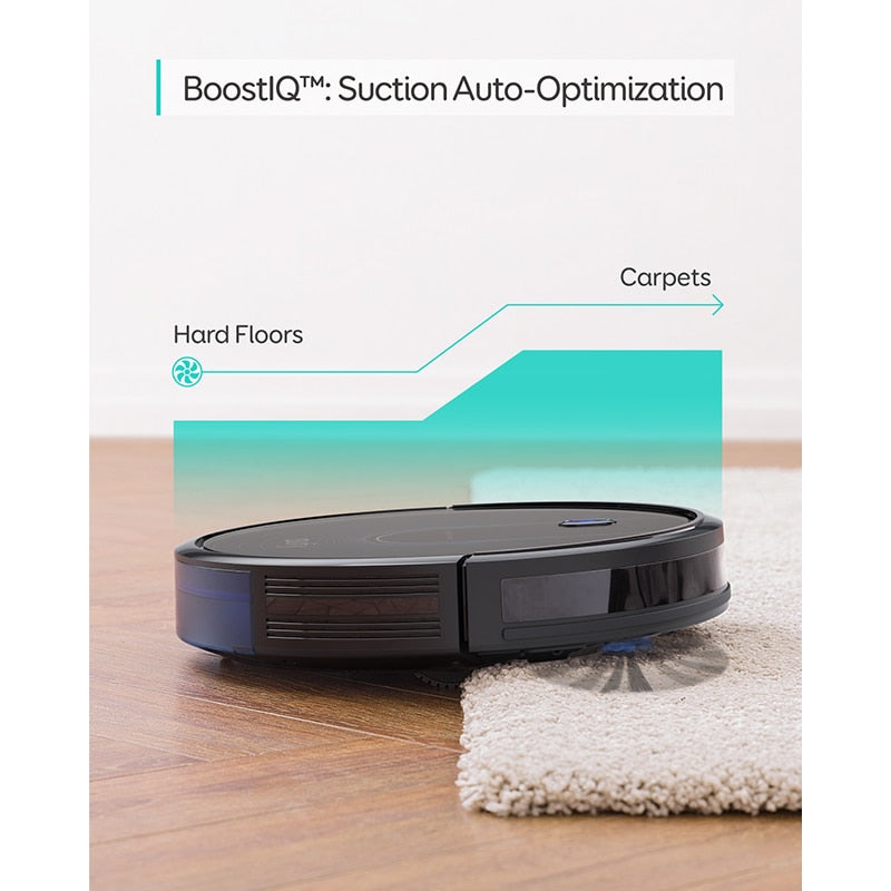 eufy [BoostIQ] RoboVac 12,Super-Thin,1500Pa,Quiet, Upgraded , Self-Charging Robotic Vacuum Cleaner.