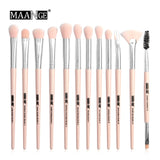 3/5/12 pcs/lot  Makeup Brushes Set, Eye Shadow Blending Eyeliner Eyelash Eyebrow Brushes.