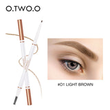 Eyebrow Pencil Waterproof,Natural Long Lasting Ultra Fine 1.5mm Eye Brow. Tint Cosmetics Brown Color Brows Make Up.