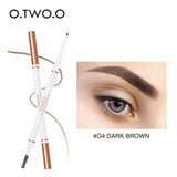 Eyebrow Pencil Waterproof,Natural Long Lasting Ultra Fine 1.5mm Eye Brow. Tint Cosmetics Brown Color Brows Make Up.