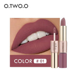 12 Colors Lips Matte Waterproof Lipstick. Long Lasting Moisturized Non Stick Cosmetic Lipstick.