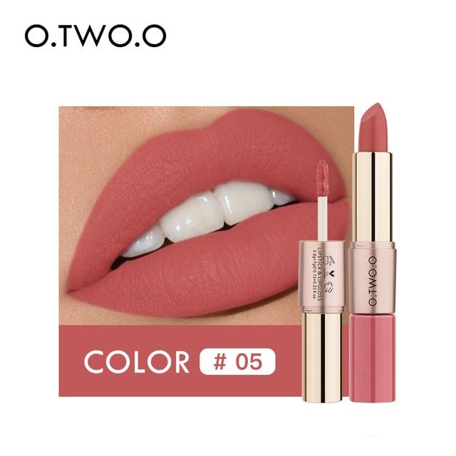 12 Colors Lips Matte Waterproof Lipstick. Long Lasting Moisturized Non Stick Cosmetic Lipstick.