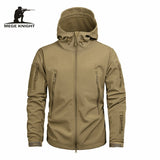 Mege Autumn Men's Military Camouflage Fleece Jacket .Army Tactical Clothing . Multicam Male Camouflage Windbreakers.