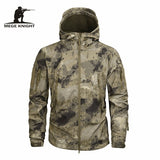 Mege Autumn Men's Military Camouflage Fleece Jacket .Army Tactical Clothing . Multicam Male Camouflage Windbreakers.