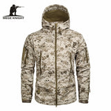 Mege Autumn Men's Military Camouflage Fleece Jacket .Army Tactical Clothing . Multicam Male Camouflage Windbreakers.