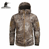 Mege Autumn Men's Military Camouflage Fleece Jacket .Army Tactical Clothing . Multicam Male Camouflage Windbreakers.