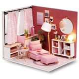 Doll House Furniture Diy Miniature. 3D Wooden Miniature Dollhouse Toys for Children.