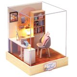 Doll House Furniture Diy Miniature. 3D Wooden Miniature Dollhouse Toys for Children.