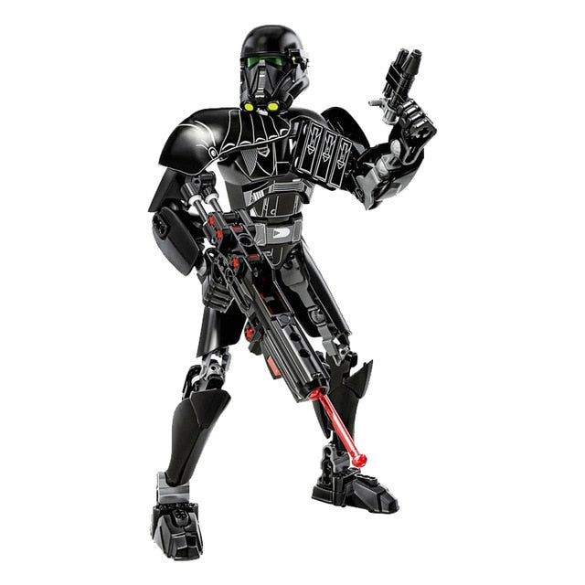 Star Wars Action Figure Darth Vader, Stormtrooper, Kylo Ren Chewbacca Boba Jango Fett General Grievou Toy For Kids