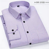 DAVYDAISY 2020 New Arrival Men Shirt Long Sleeve. Shirts Twill Plaid Business Man Shirt .