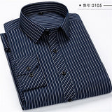 DAVYDAISY 2020 New Arrival Men Shirt Long Sleeve. Shirts Twill Plaid Business Man Shirt .