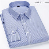 DAVYDAISY 2020 New Arrival Men Shirt Long Sleeve. Shirts Twill Plaid Business Man Shirt .