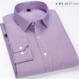 DAVYDAISY 2020 New Arrival Men Shirt Long Sleeve. Shirts Twill Plaid Business Man Shirt .