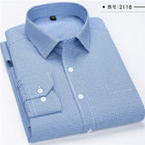 DAVYDAISY 2020 New Arrival Men Shirt Long Sleeve. Shirts Twill Plaid Business Man Shirt .