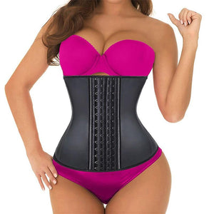 Women Corset Waist Trainer. Latex Corset Waist Control. Underbust Slimming Shaper Corset