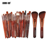 6/15/18Pcs Makeup Brushes Tool Set. Cosmetic Powder Eye Shadow Foundation Blush Blending Beauty Make Up Set.